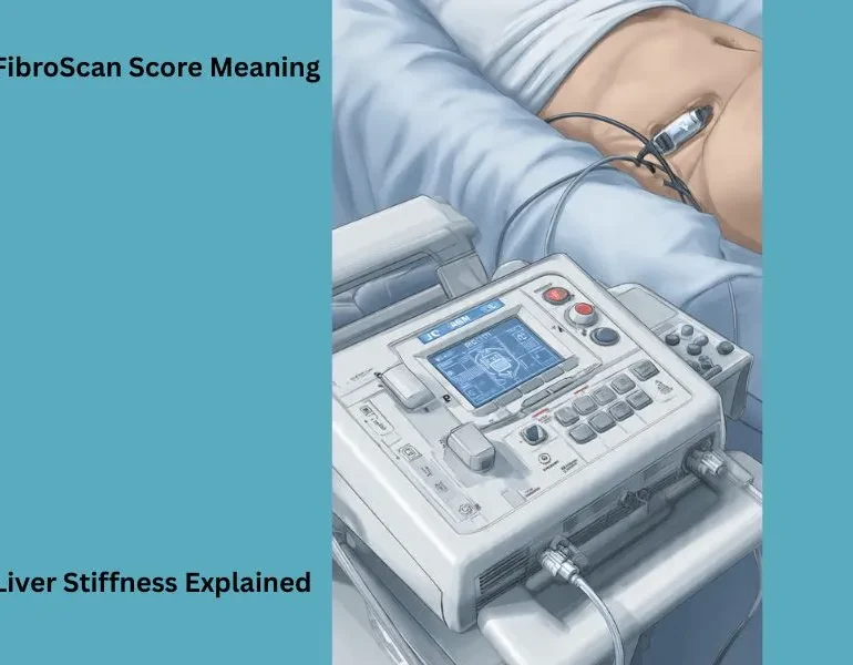 fibroscan score meaning liver stiffness test machine explanation